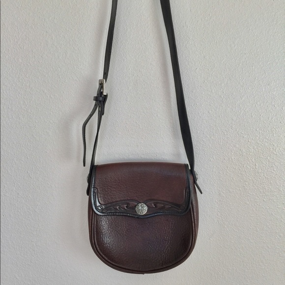 Vintage Handbags - Beautiful Vintage Hand Tooled Leather Bag